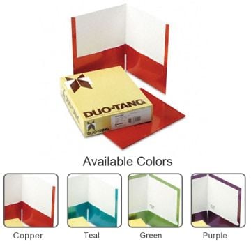 Oxford Metallic Two-Pocket Folders - 25pk Image 1
