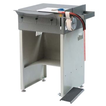 A PBS 1500 Industrial Coil Inserter machine with a sturdy metal frame and an integrated coil feeding mechanism.