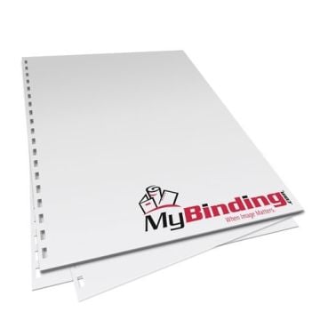 20lb Plastic Comb Pre-Punched Binding Paper Image 1