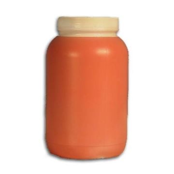 A container of Red Padding Compound (1 Gallon) with a beige screw-on lid, designed for use in binding and adhesive applications.