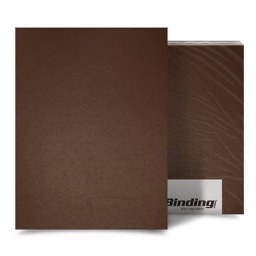 Light Brown 16mil Sand Poly Binding Covers shown in a sleek, textured design for professional document protection.