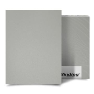 Light Gray 35mil Sand Poly Binding Covers, showing a smooth, durable cover designed for professional document protection.