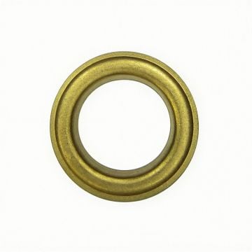#12 (1-1/2") Satin Brass Grommets - 25/Pack