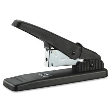 A Stanley Bostitch AntiJam SB35 Heavy Duty Stapler with a black base and handle.