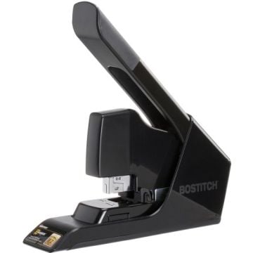 Black Stanley Bostitch EZ Squeeze 130 Sheet Stapler with a sleek, ergonomic design and heavy-duty stapling capacity.