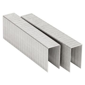 Two rows of Swingline S.F. 13 Heavy Duty 15/16" Staples stacked side by side.
