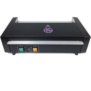 Front view of the TLC Model 7000 12-9/16" Heavy Duty Pouch Laminator with control buttons and sturdy design.