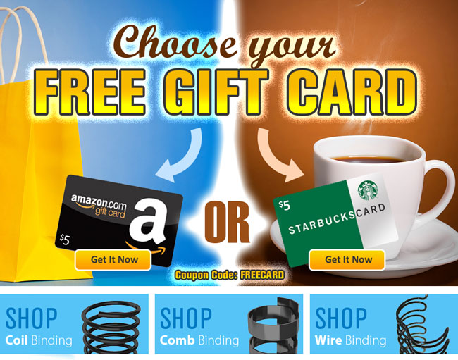 $5 Amazon or Starbucks Gift Card!
