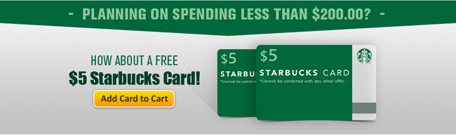 Starbucks Card ($5 Value)