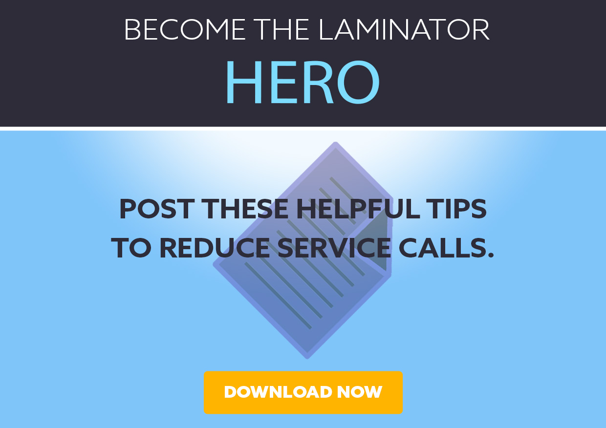 Be a Laminator Hero