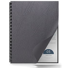 Grain Embossed Covers